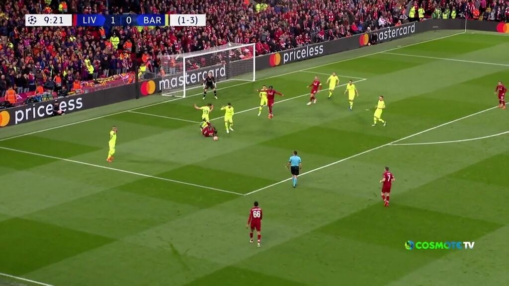 Λίβερπουλ – Μπαρτσελόνα: Ζήτησε πέναλτι ο Μανέ! (video+photos)