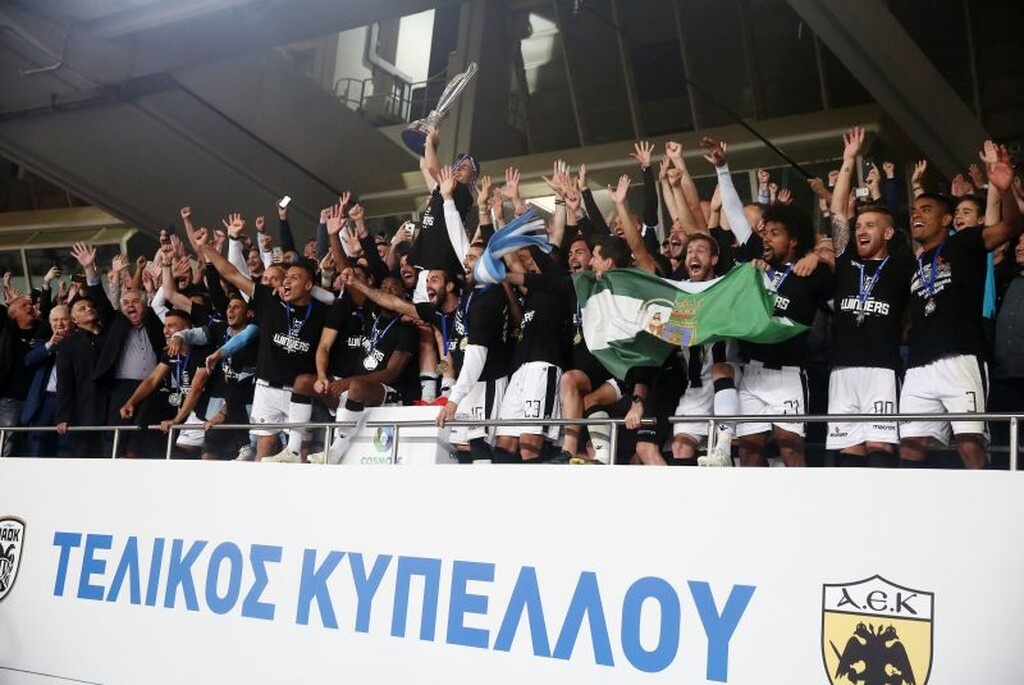 ΠΑΟΚ – ΑΕΚ: Ξέσπασαν οι νταμπλούχοι! (videos+photos)