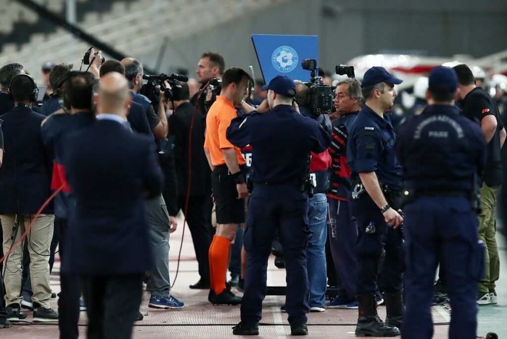 ΠΑΟΚ-ΑΕΚ: Μ' αυτή την φάση έκανε πρεμιέρα το VAR (video+photo)