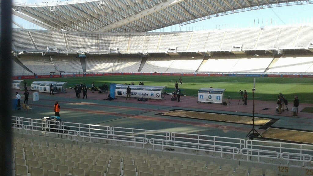 ΠΑΟΚ-ΑΕΚ: Τελικός Κυπέλλου με ΜΑΤ και συνθήματα (photos)