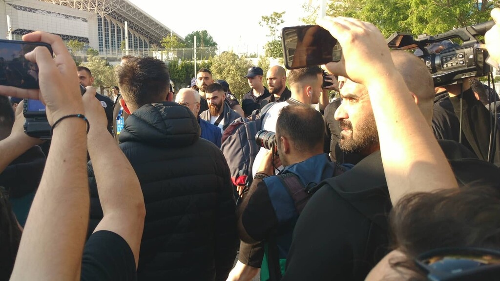 ΠΑΟΚ-ΑΕΚ: Στο ΟΑΚΑ με Ιβάν Σαββίδη η «ασπρόμαυρη» αποστολή (photos&videos)