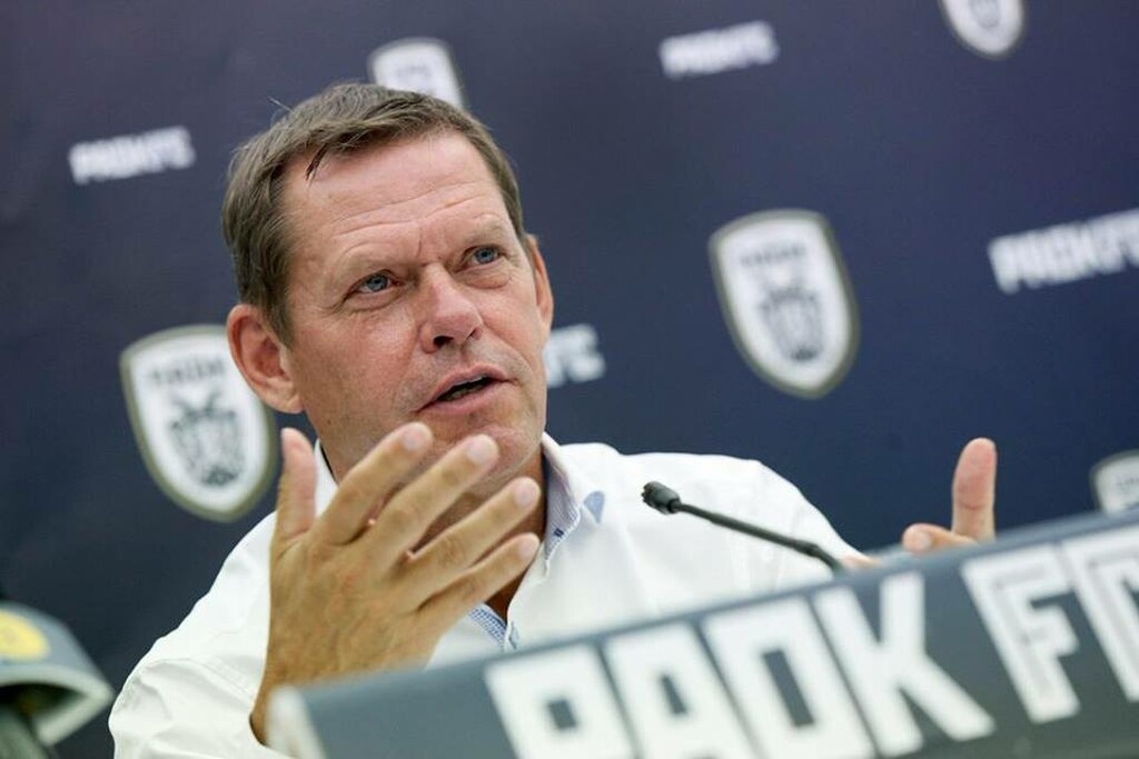 ΠΑΟΚ-ΑΕΚ: Επίσκεψη... έκπληξη και τετ α τετ με Σαββίδη πριν τον τελικό (photos)