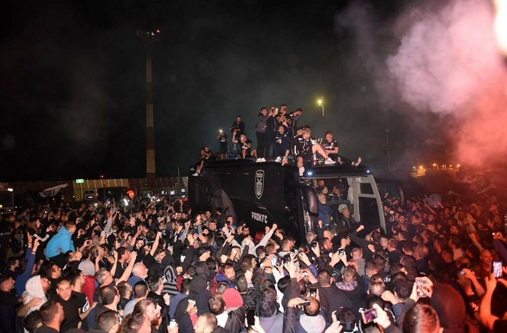 «Έπεσε» το «Μακεδονία»: Η αποθέωση του νταμπλούχου ΠΑΟΚ! (photos&videos)