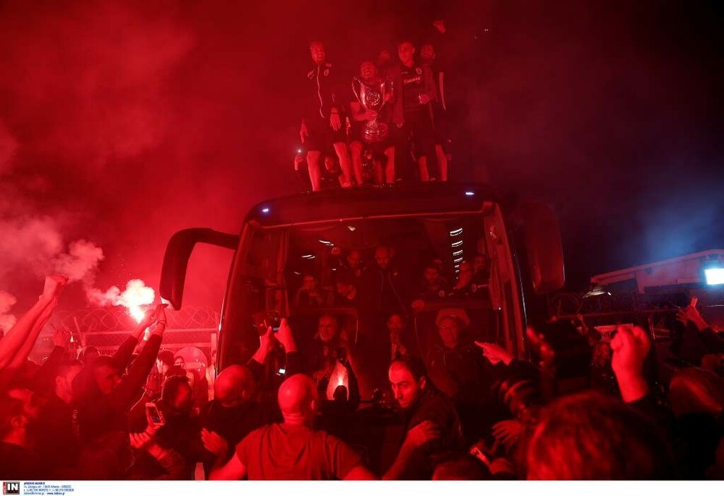 «Έπεσε» το «Μακεδονία»: Η αποθέωση του νταμπλούχου ΠΑΟΚ! (photos&videos)