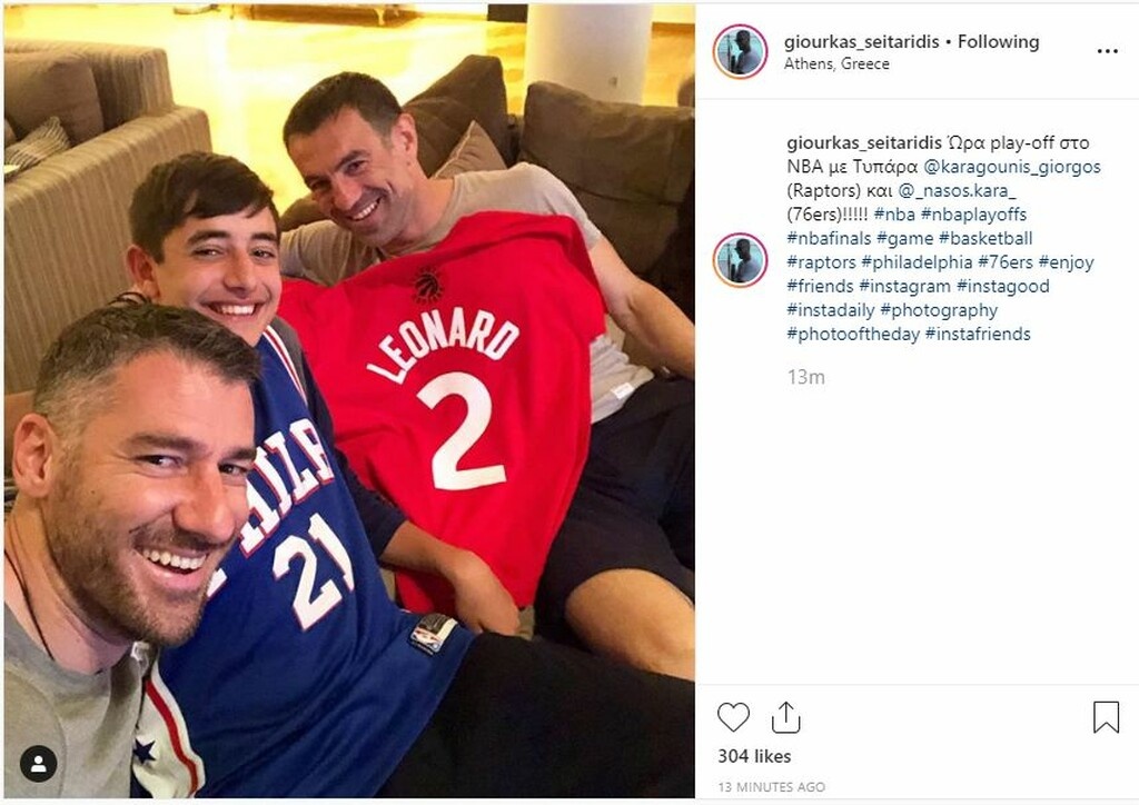 Σεϊταρίδης και Καραγκούνης είδαν Σίξερς-Ράπτορς! Ποιος «νίκησε»; (photo)