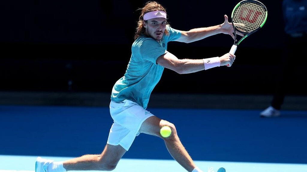 Στα κορτ της Ρώμης Τσιτσιπάς, Σάκκαρη