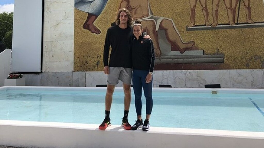 Στα κορτ της Ρώμης Τσιτσιπάς, Σάκκαρη