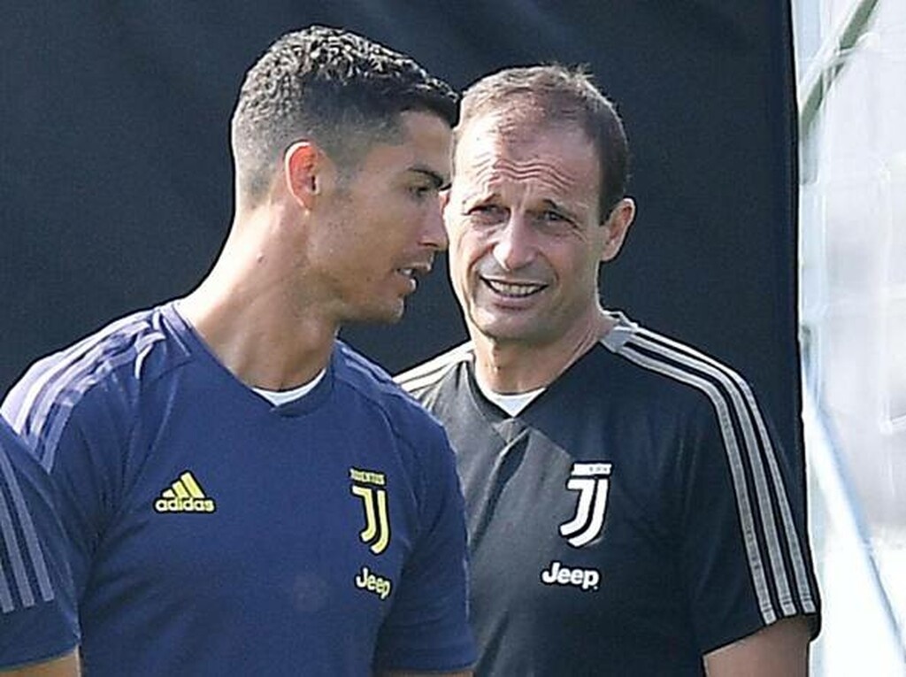 Γιουβέντους: Οι ευχαριστίες του Κριστιάνο στον Αλέγκρι (photos)