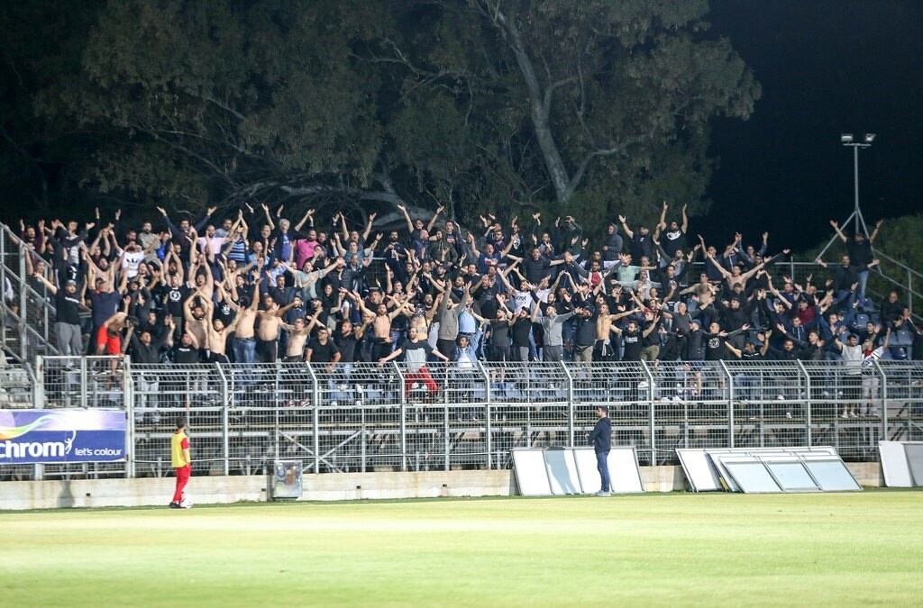 Πλατανιάς-ΟΦΗ: Οι φιλοξενούμενοι κέρδισαν τη μάχη της εξέδρας (photos)
