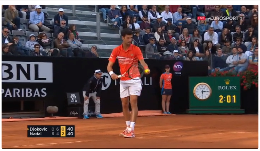 «Τρελάθηκε» και έσπασε τη ρακέτα ο Τζόκοβιτς (video+photos)