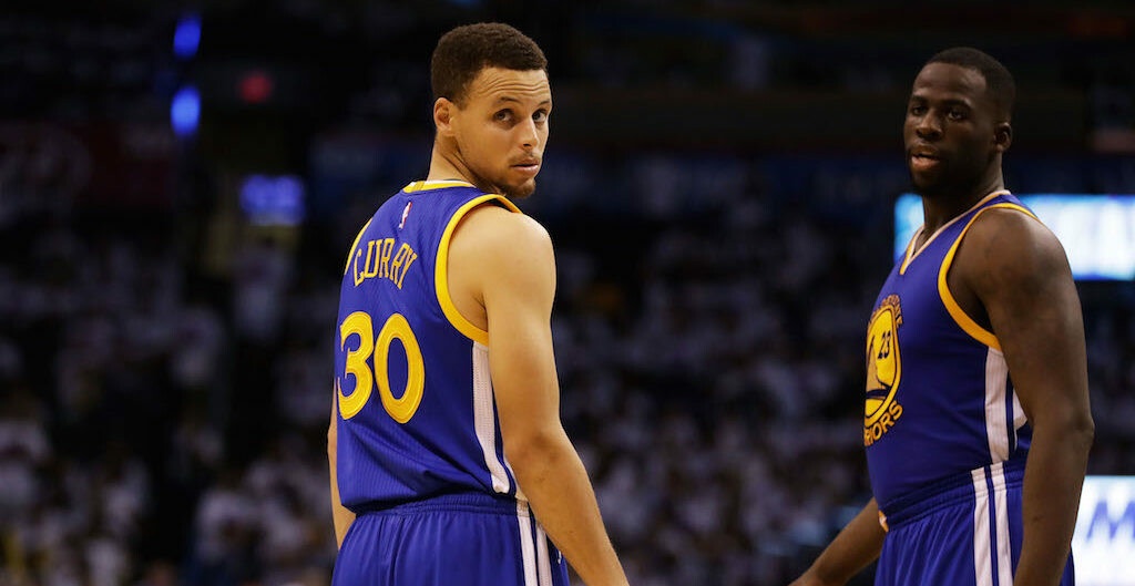 NBA: Ιστορία έγραψαν Γκριν και Κάρι (video+photos)