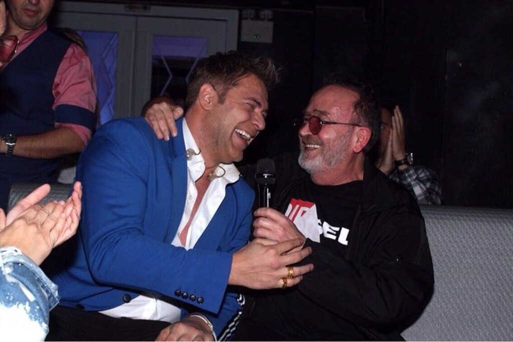 Ο Σταμάτης Γονίδης διασκέδασε με Χρήστο Χολίδη στο Frangelico