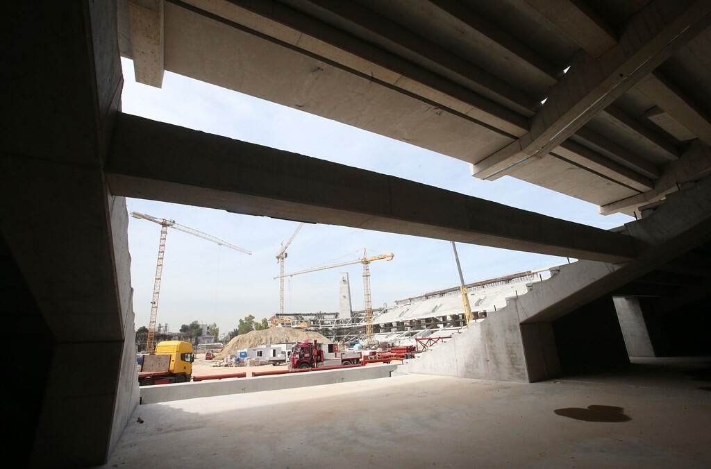 ΑΕΚ: Τέλη Αυγούστου ολοκληρώνεται ο σκελετός της «Αγιά Σοφιάς» (photos)