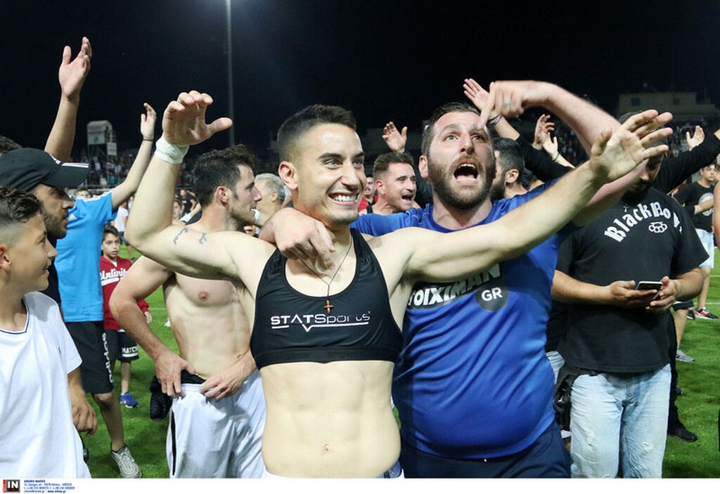 ΟΦΗ-Πλατανιάς: Τρελοί πανηγυρισμοί στο «Γεντί Κουλέ» (photos)