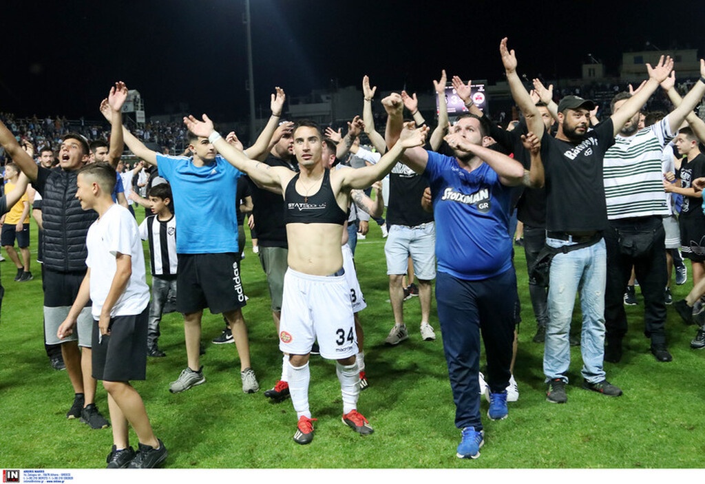 ΟΦΗ-Πλατανιάς: Τρελοί πανηγυρισμοί στο «Γεντί Κουλέ» (photos)