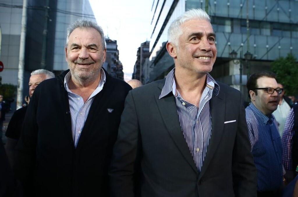 Ολυμπιακός: Στην κεντρική προεκλογική ομιλία Μώραλη στον Πειραιά ο Μαρινάκης (photos)