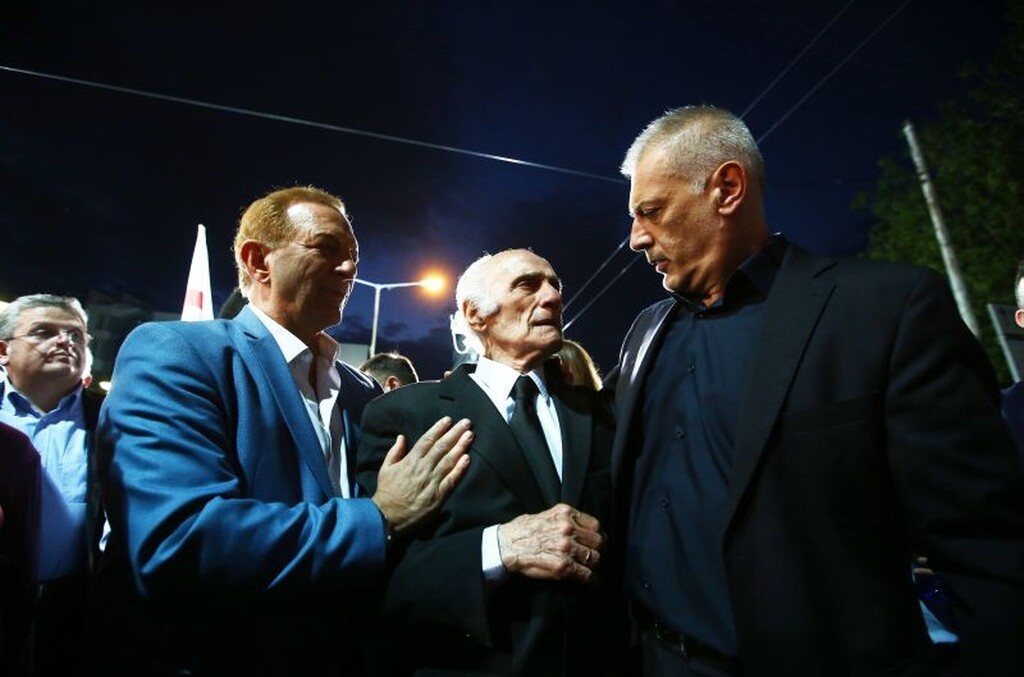 Ολυμπιακός: Στην κεντρική προεκλογική ομιλία Μώραλη στον Πειραιά ο Μαρινάκης (photos)