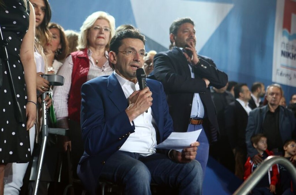 Ολυμπιακός: Στην κεντρική προεκλογική ομιλία Μώραλη στον Πειραιά ο Μαρινάκης (photos)