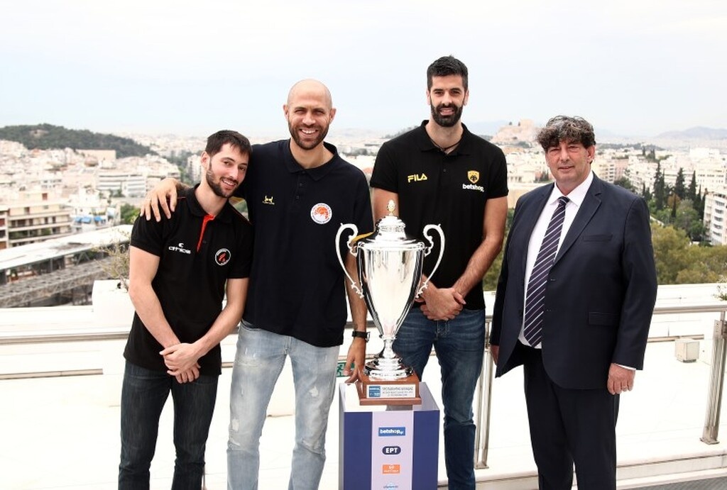 Basket League: Στιγμές από τη συνέντευξη Τύπου των ημιτελικών (photos)