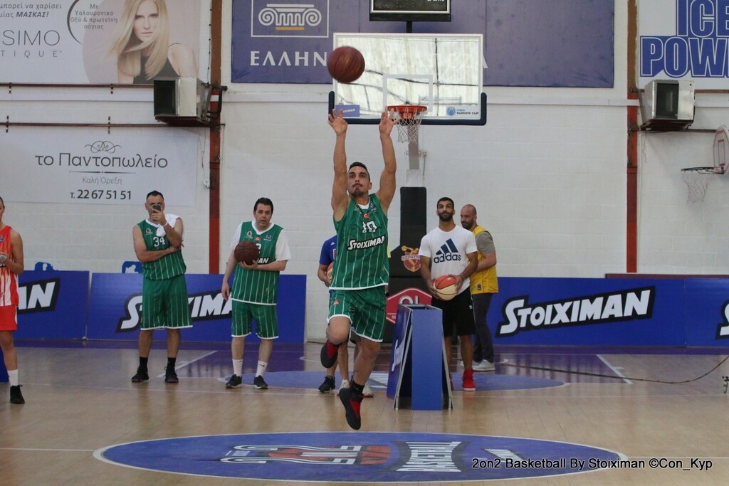 Μπασκετική πανδαισία στο 2on2 Basketball της Κύπρου με Δημήτρη Διαμαντίδη