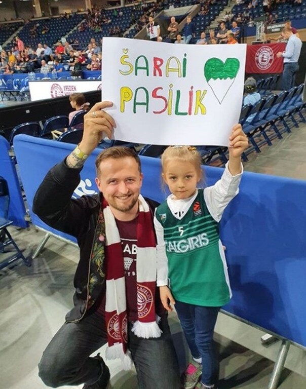 Η συγκινητική κίνηση του Γιασικεβίτσιους με τη μικρή φίλη της Ζαλγκίρις! (video)