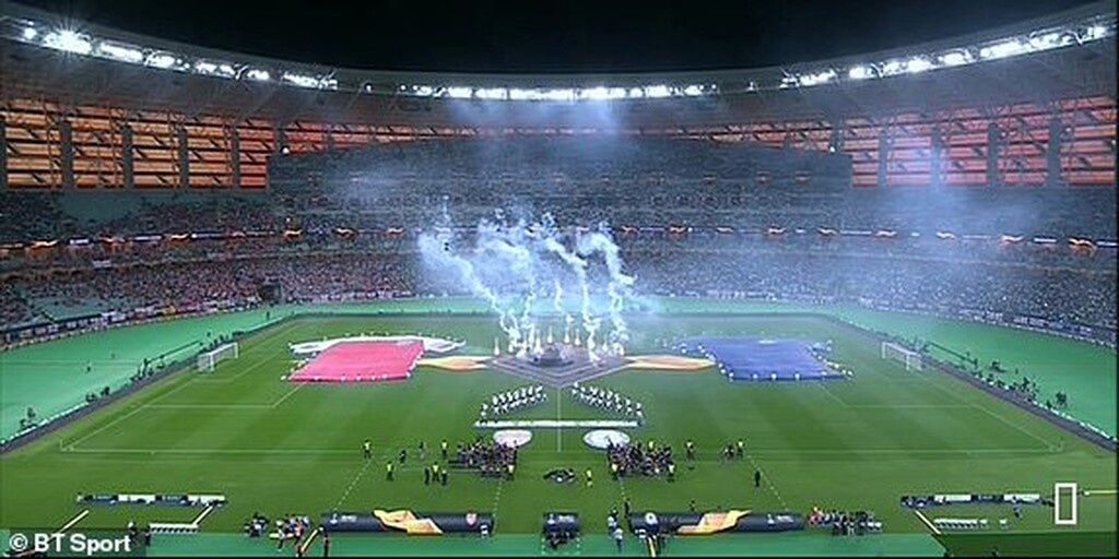 Τελικός Europa League: Η εντυπωσιακή τελετή έναρξης (video&photos)