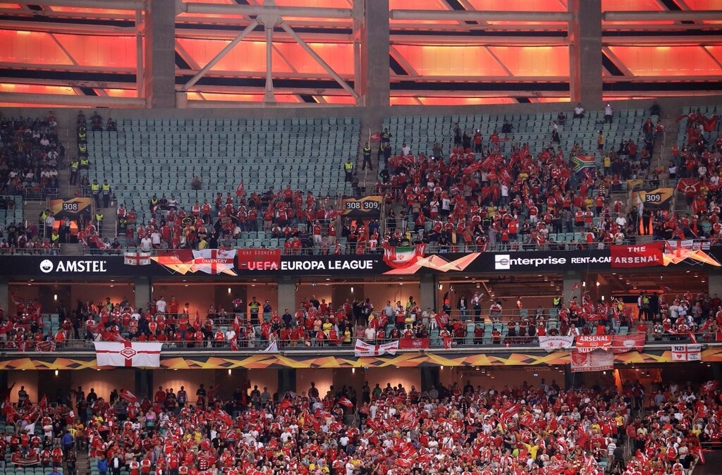 Τελικός Europa League: Άδειες εξέδρες και «κρύα» ατμόσφαιρα στο Μπακού (photos)