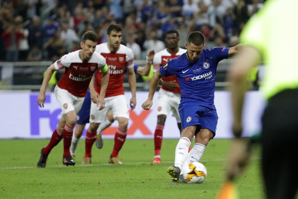 Τσέλσι – Άρσεναλ 4-1: Με «μάγο» Αζάρ, σήκωσε το Europa League (videos+photos)