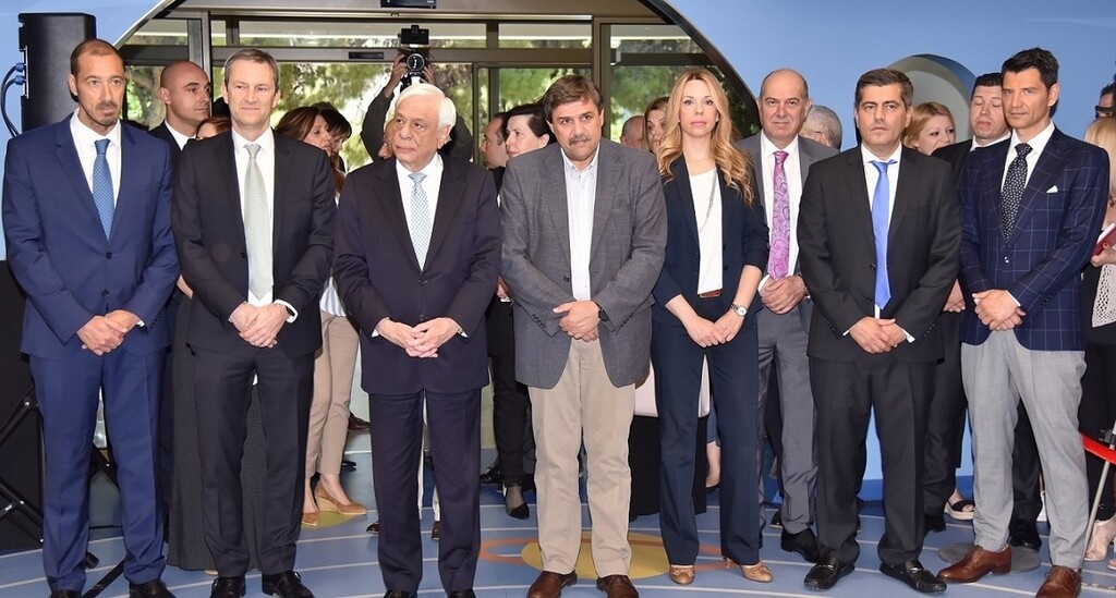 O Κοινός Διοικητής των Διασυνδεόμενων Παιδιατρικών Νοσοκομείων Εμμανουήλ Παπασάββας, o Διευθύνων Σύμβουλος του ΟΠΑΠ Ντάμιαν Κόουπ, o Πρόεδρος της Δημοκρατίας Προκόπιος Παυλόπουλος, ο Υπουργός Υγείας Ανδρέας Ξανθός, η Αναπληρώτρια Διοικητής του