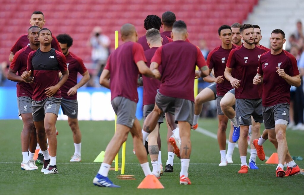 Champions League: Η τελευταία προπόνηση της Λίβερπουλ σε εικόνες (photos)