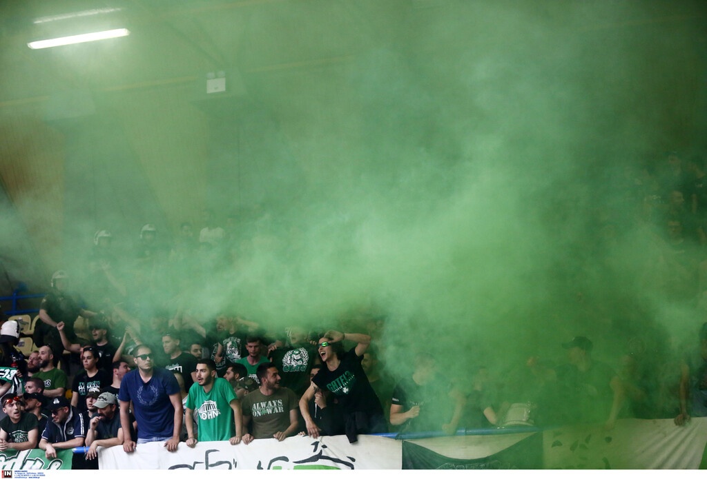 Χωρίς κόσμο ο Παναθηναϊκός ΟΠΑΠ στο Game 3 στο Περιστέρι