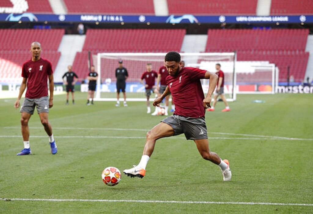 Champions League: Η τελευταία προπόνηση της Λίβερπουλ σε εικόνες (photos)