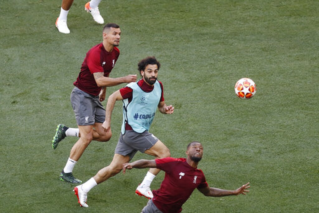 Champions League: Η τελευταία προπόνηση της Λίβερπουλ σε εικόνες (photos)