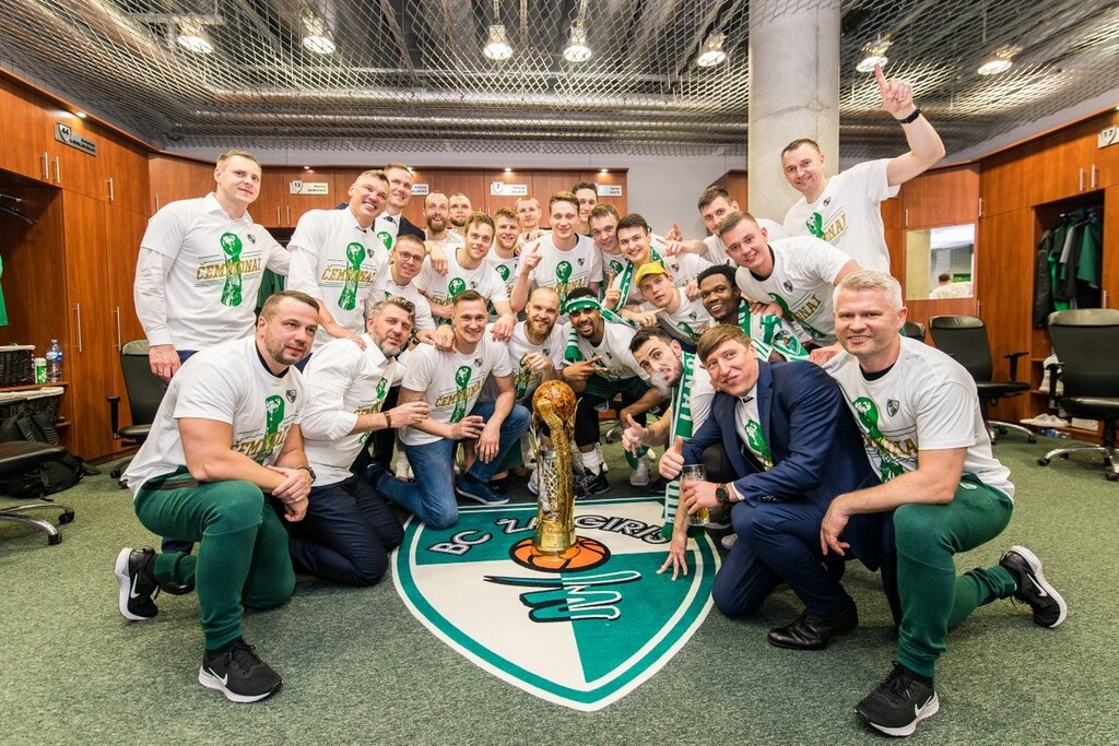 Ένατο σερί πρωτάθλημα για τη Ζαλγκίρις Κάουνας (photos)