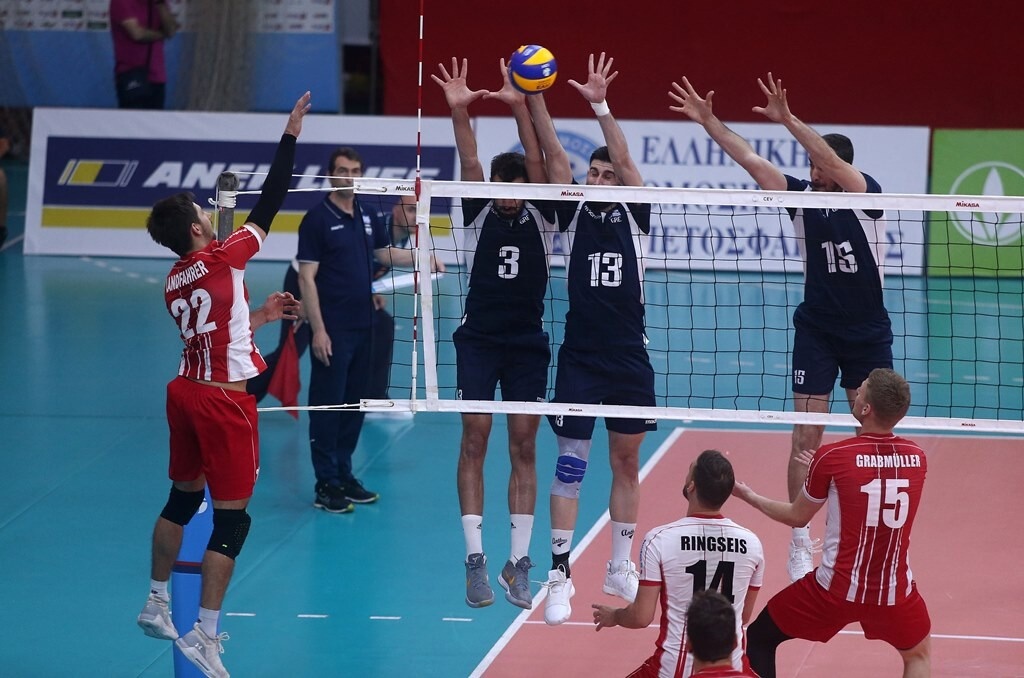 Silver European League: Η Εθνική Ανδρών νίκησε 3-0 την Αυστρία και πήρε προβάδισμα πρόκρισης (photos