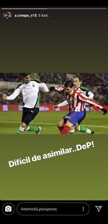 Κρέσπο: «Δύσκολο να το πιστέψω» (photo)