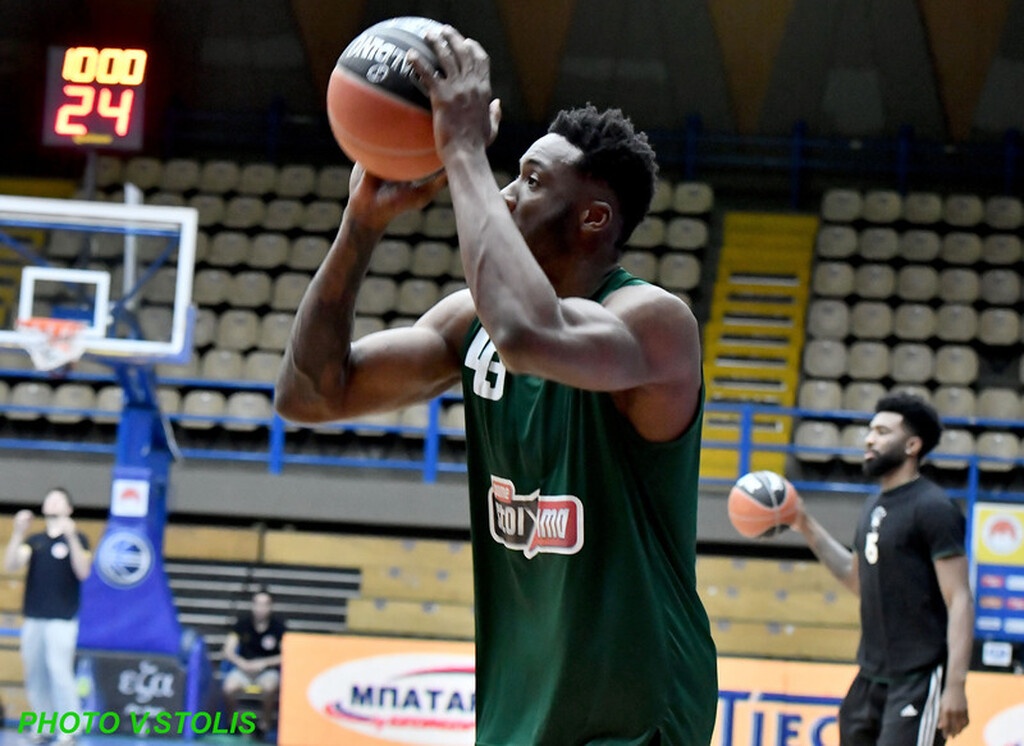 Περιστέρι-Παναθηναϊκός ΟΠΑΠ: Ζεσταίνονται για το τζάμπολ οι δυο ομάδες (photos)