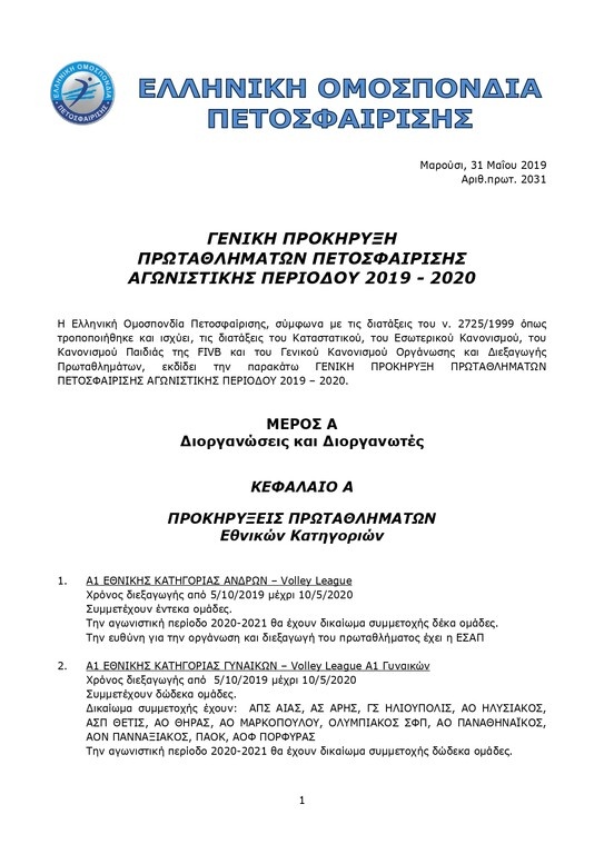 Βόλεϊ: Ο χάρτης των νέων Πρωταθλημάτων (photos)