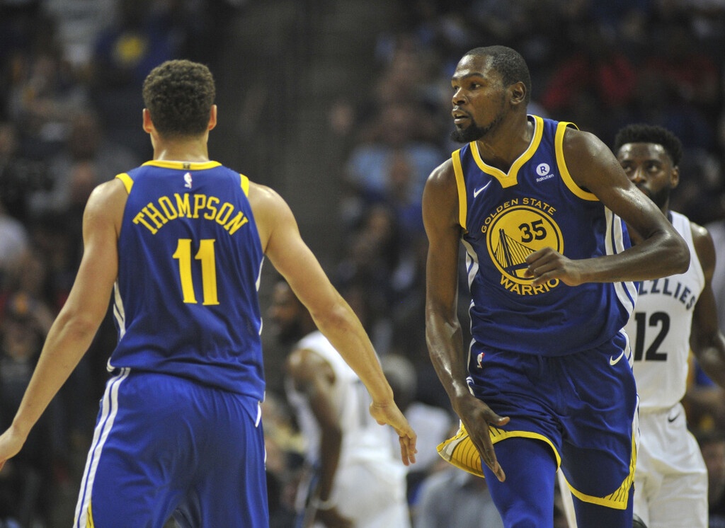 NBA: «Τρέχουν» για το Game 4 Ντουράντ και Τόμπσον