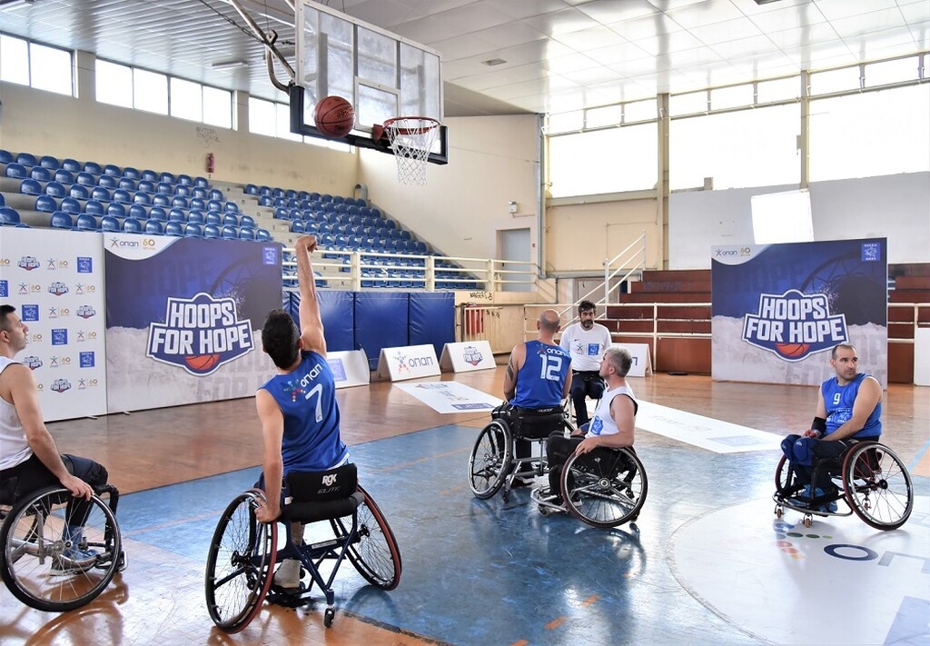Hoops for Hope: Πέντε «θρύλοι» του μπάσκετ σκοράρουν με τον ΟΠΑΠ για την ΟΣΕΚΑ