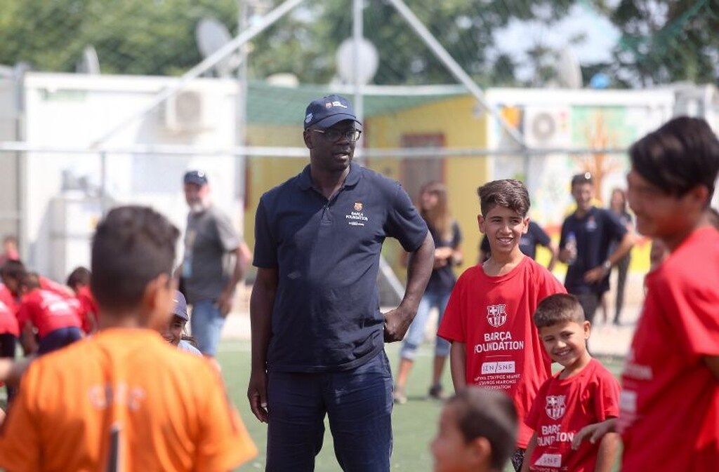Στον Βοτανικό ο Τουράμ για το FutbolNet (photos)