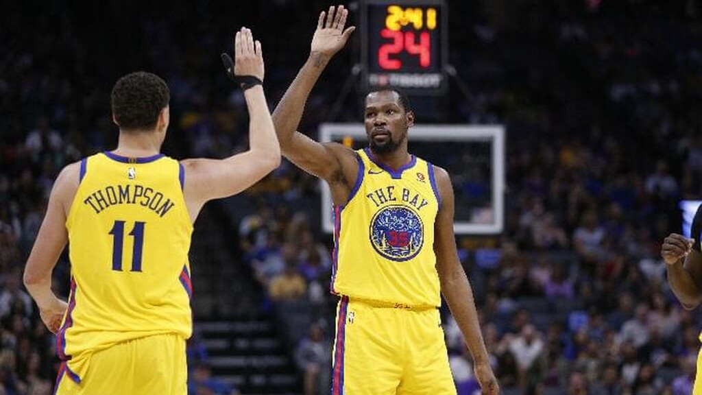 NBA: «Τρέχουν» για το Game 4 Ντουράντ και Τόμπσον