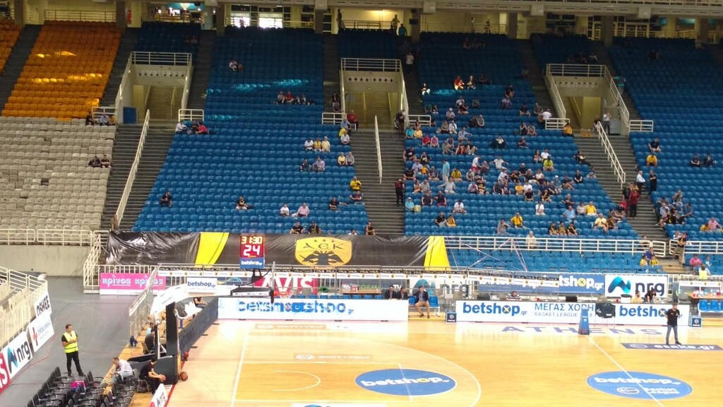 ΑΕΚ – Προμηθέας: Χωρίς προβλήματα και με... νεκρή ζώνη πίσω από τον πάγκο των φιλοξενούμενων