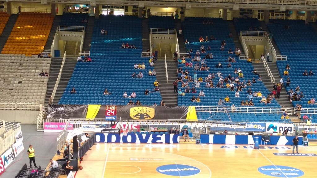 ΑΕΚ – Προμηθέας: Χωρίς προβλήματα και με... νεκρή ζώνη πίσω από τον πάγκο των φιλοξενούμενων