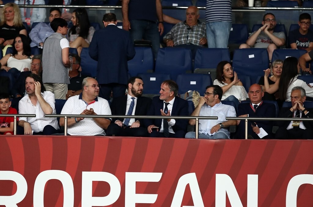 Ελλάδα-Ιταλία: Στο ΟΑΚΑ ο Μπέος (photos)