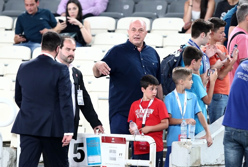 Ελλάδα-Ιταλία: Στο ΟΑΚΑ ο Μπέος (photos)