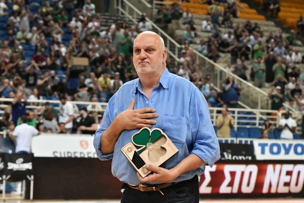 Η ΚΑΕ Παναθηναϊκός ΟΠΑΠ βράβευσε τον Δημήτρη Κοκολάκη (video+photos)