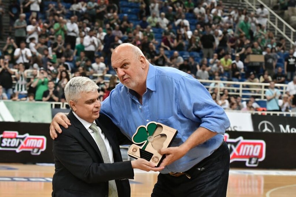 Η ΚΑΕ Παναθηναϊκός ΟΠΑΠ βράβευσε τον Δημήτρη Κοκολάκη (video+photos)