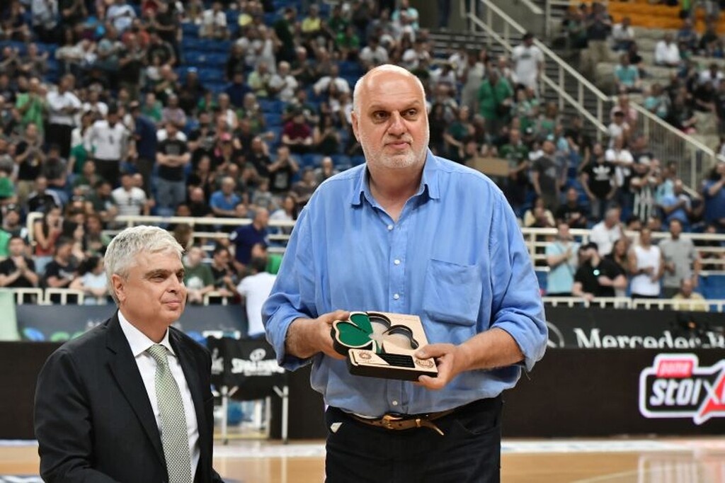 Η ΚΑΕ Παναθηναϊκός ΟΠΑΠ βράβευσε τον Δημήτρη Κοκολάκη (video+photos)