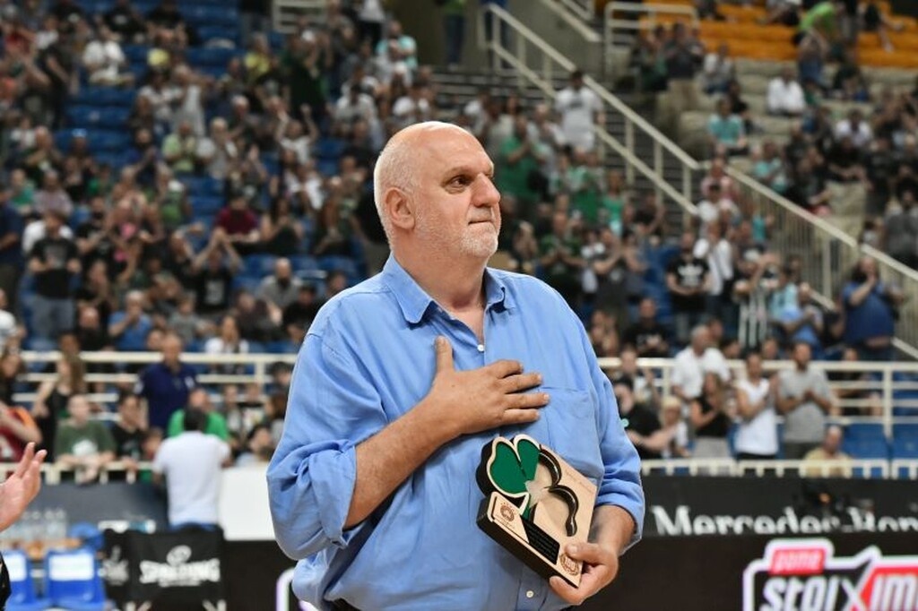 Η ΚΑΕ Παναθηναϊκός ΟΠΑΠ βράβευσε τον Δημήτρη Κοκολάκη (video+photos)